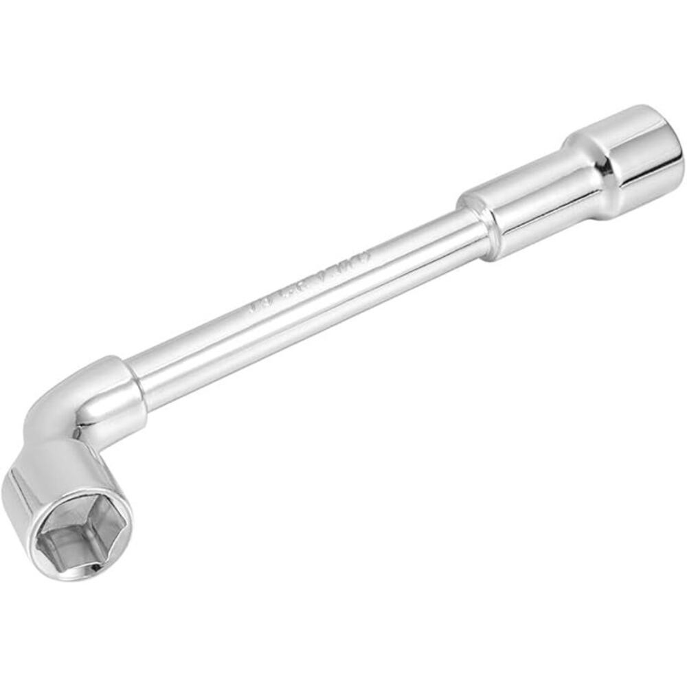 uxcell 19mm Metric L Shaped Angled Hex Socket Wrench Chrome Plated, Cr-V